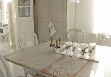 Creating A Shabby Chic Dining Room