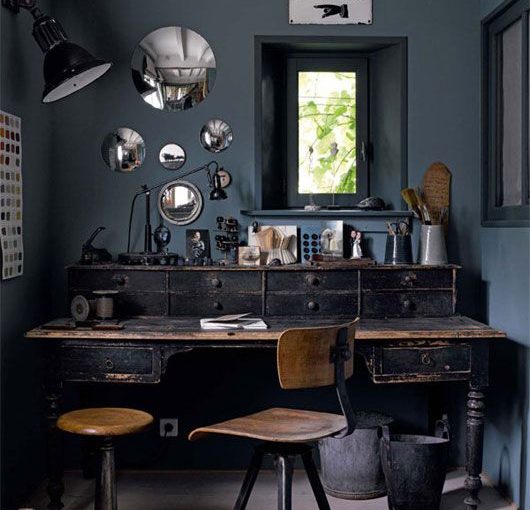 Daily Inspiration - 20th August 2015 - Grey Industrial Office