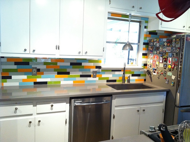 Getting Creative With Tiles In Your Home - Splashback