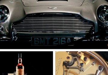 Gifts For The Quintessential British Gentleman - Aston Martin Car, Talisker Whisky, George Daniels & Roger W Smith Watch