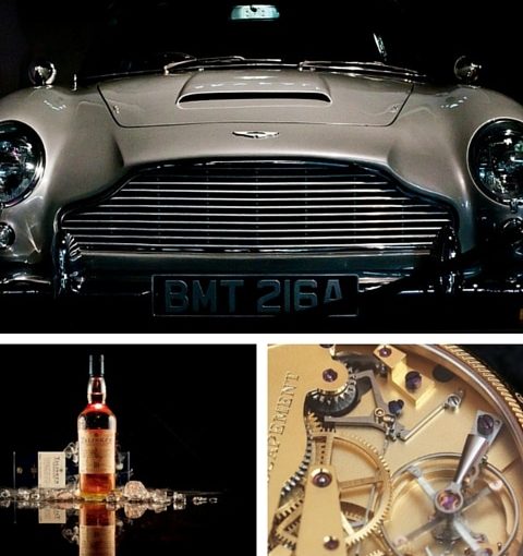 Gifts For The Quintessential British Gentleman - Aston Martin Car, Talisker Whisky, George Daniels & Roger W Smith Watch