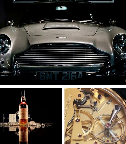 Gifts For The Quintessential British Gentleman - Aston Martin Car, Talisker Whisky, George Daniels & Roger W Smith Watch