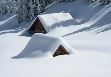 4 Tips For insulating Solid Walls In Your Home - House Covered In Snow