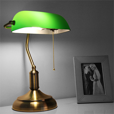 classic bankers lamp