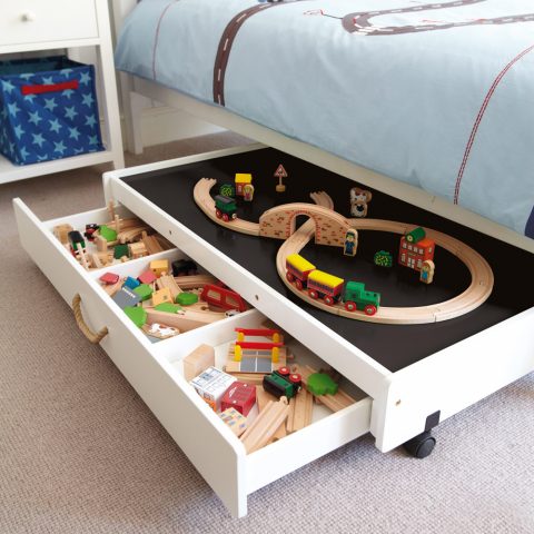 10 Pieces Of Dual-Purpose Furniture We're Currently Obsessed With - Underbed Play Table