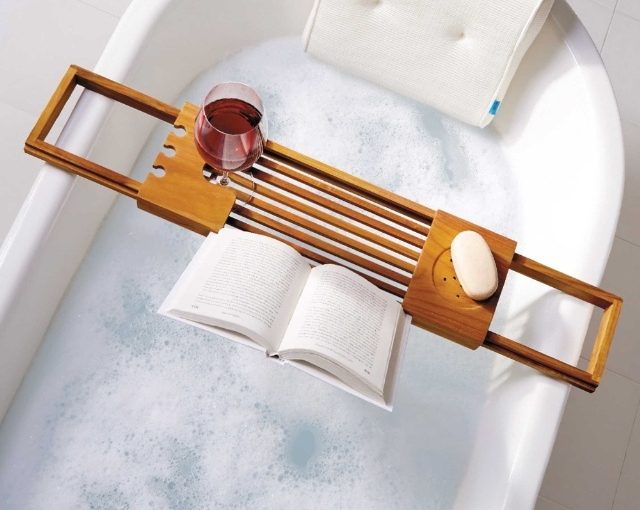 The Easiest Way to Give your Bathroom a New Look - Bubble Bath - Image From ElleDecor.com