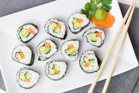 5 Hot New Trends In The Kitchen - Vegetarian Sushi