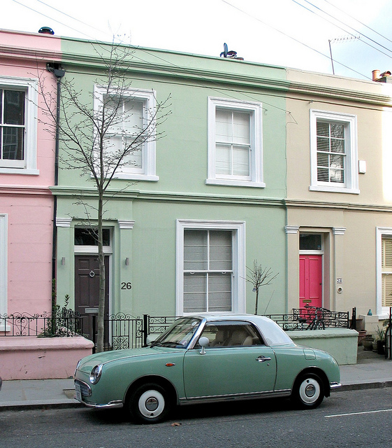 Sash Window Repair London - House with Matching Accessories - West London - Image By Gareth Williams Via Flickr