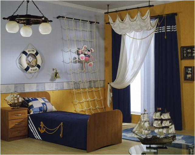 Kids’ Bedrooms: Evolving The Room As They Grow - Nautical theme for young boys