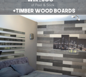 +TIMBER Launch New Peel and Stick Interior Design Product for Walls