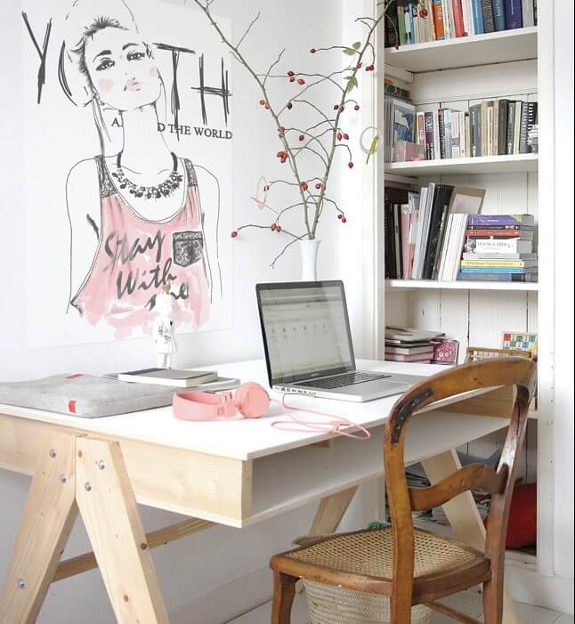 Top Tips To Decorate A Study - Image From houseandhome.ie