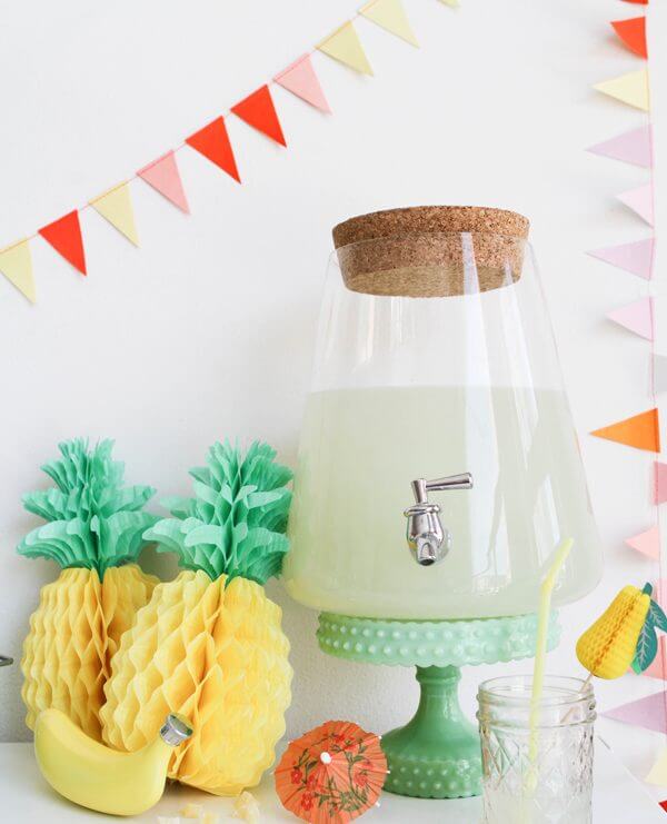 Indoor Summer ‘Garden’ Party - Image From ohhappyday.com