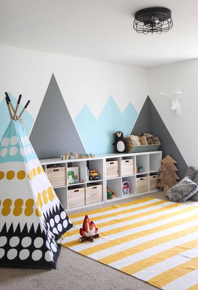 creative kids bedroom