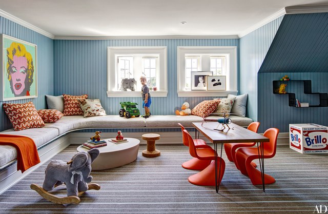 Approaching Interior Design When Moving House - Connecticut Home designed By Mark Cunningham - Via architecturaldigest.com