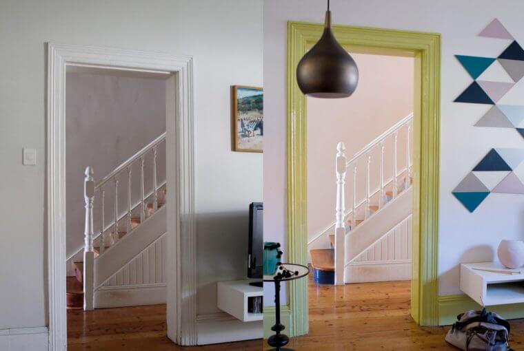 White and Beige Are Out and Coloured Skirting Boards Are In - Image From sahomeowner.co.za