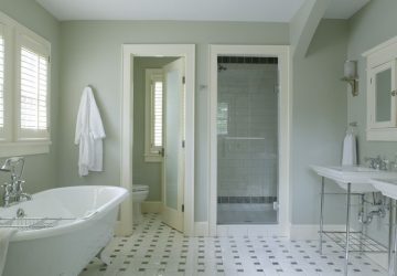 5 Expert (And Affordable) Ways to Create a Luxury Look in Your Bathroom - Image Credit Gridley & Graves Photography - From washingtonpost.com