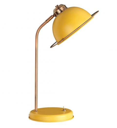 The Best Lighting Choices To Improve The Feel Of Your Home - Bauhaus Desk Lamp Ochre - From pagazzi.com