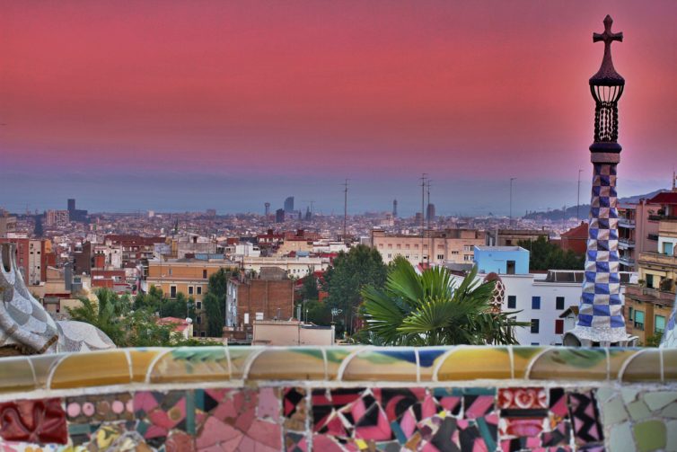 Top 10 Romantic City Breaks - Parc Güell - Barcelona