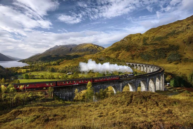 19 Stunning Famous Film Locations You Must See In The UK - Glenfinnan Viaduct, Lochaber - Seen In Harry Potter And The Chamber of Secrets