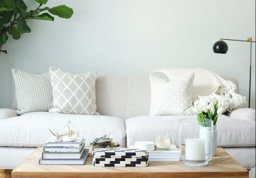 Decorating A Small Starter Home: Top Tips - Lounge - Image From TheEveryGirl.com