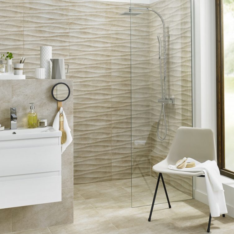 Wet Room Designs For Small Spaces - Image From BritishCeramicTile.com