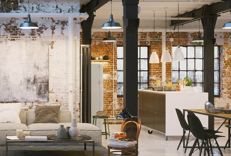 How To Create The Industrial Chic Look In Your Home - Image InteriorsOnline.com.au