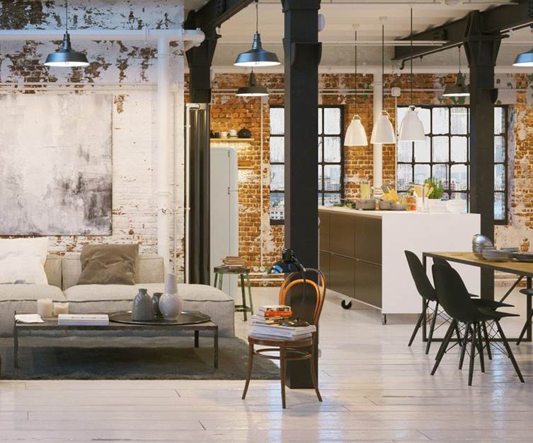 How To Create The Industrial Chic Look In Your Home - Image InteriorsOnline.com.au