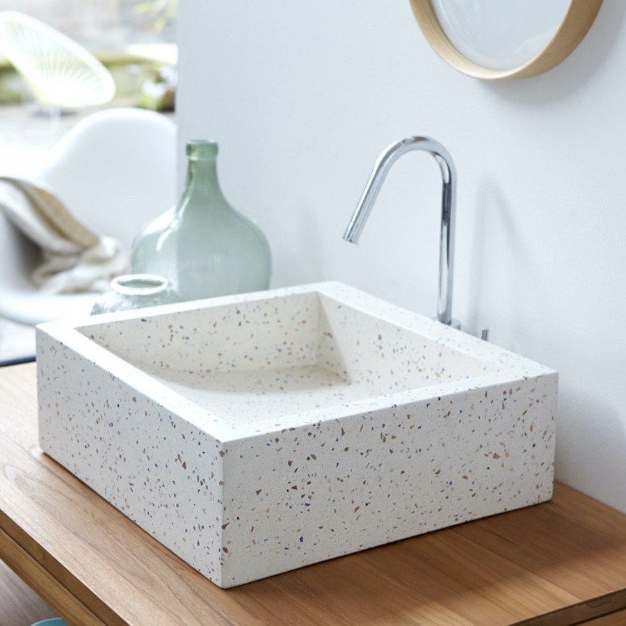 terazzo washbasin