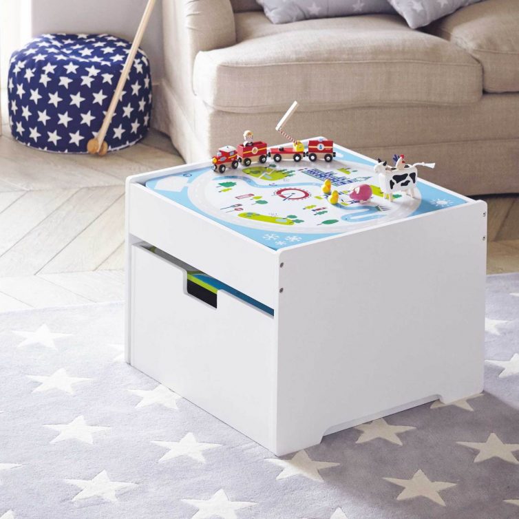 Space Saving Storage Solutions For Kids' Rooms - Image Via gltc.co.uk - Albion Pull Out Play Table