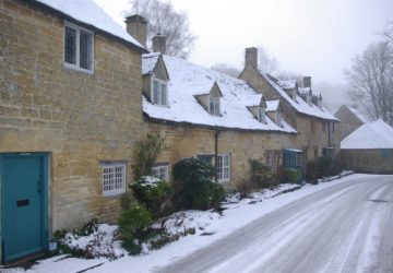 Everything You Need to Know About EPCs - A Row Of National Trust Cottages - Snow At Snow Hill
