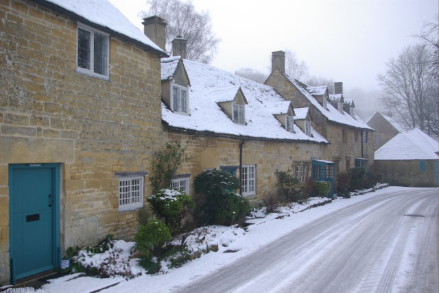 Everything You Need to Know About EPCs - A Row Of National Trust Cottages - Snow At Snow Hill