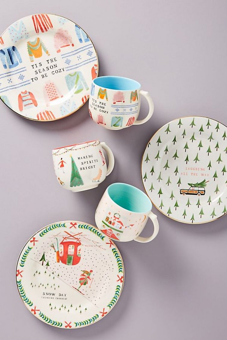 Christmas Crockery: Festive Tableware for Christmas 2018