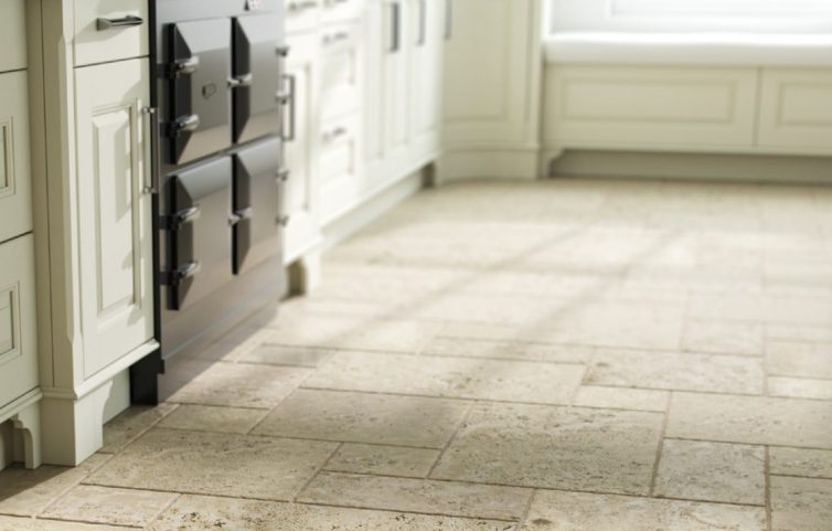 Design Ideas For Kitchen Floor Tiles - Travertine Floor Tiles By Crown Tiles