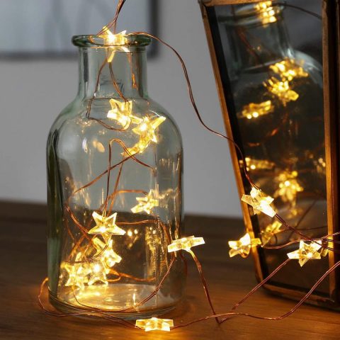 Lighting Design Trends To Look Out For This Year - Copper Micro Firefly Wire Lights - By festive-lights.com