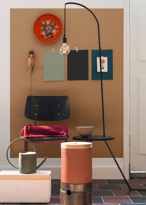 Lighting Design Trends To Look Out For This Year - Image From Dulux - Spiced Honey Colour Of The Year 2019