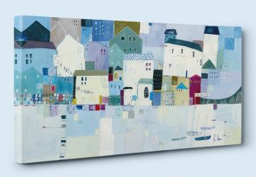 How To Style Canvas Art In Your Home - St Ives Canvas By Liz And Kate Pope