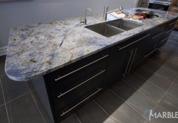 Countertop Estimator; Crucial To Making The Right Countertop Choice - Blue Bahia Granite - Image Via Marble.com