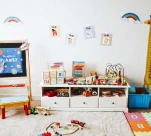 Making Space For A Kid's Play Area Inside A Small Home