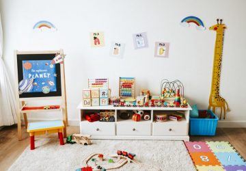 Making Space For A Kid's Play Area Inside A Small Home