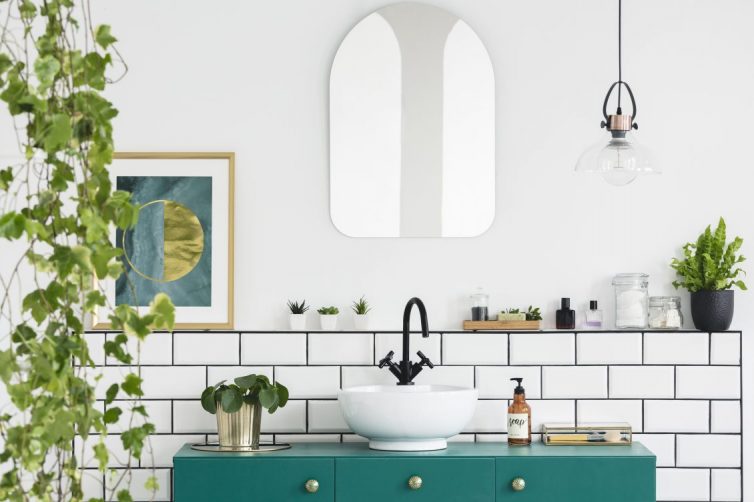 How To Make Your Bathroom More Eco-Friendly - Bathroom, Plants.