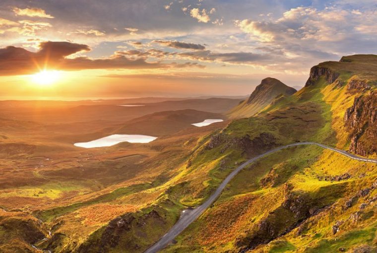 Sunrise at Quiraing, Isle of Skye, Scotland