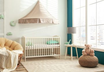 Cute nursery interior