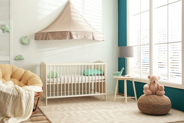 Cute nursery interior