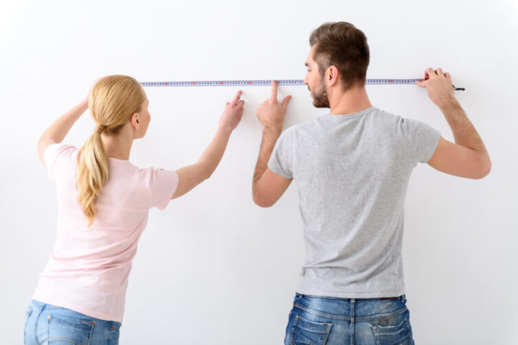 measuring a wall
