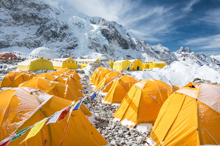 Mount Everest Basecamp Region