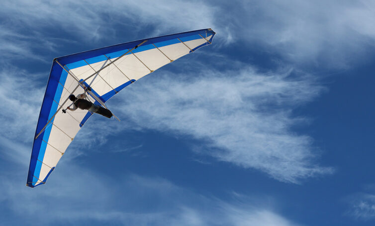 Hang gliding