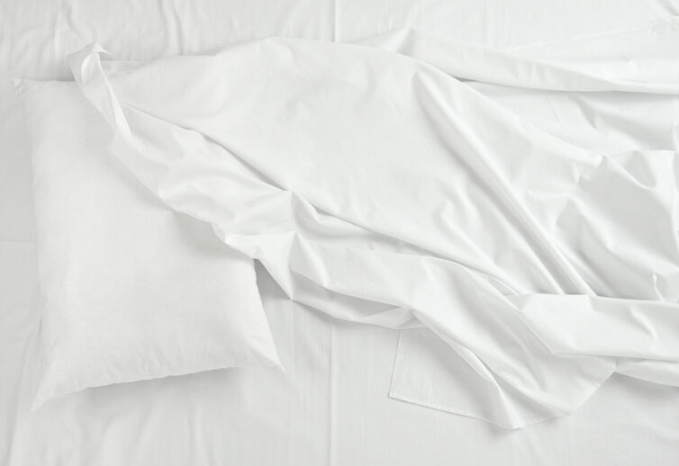 White Cotton Bed Sheets