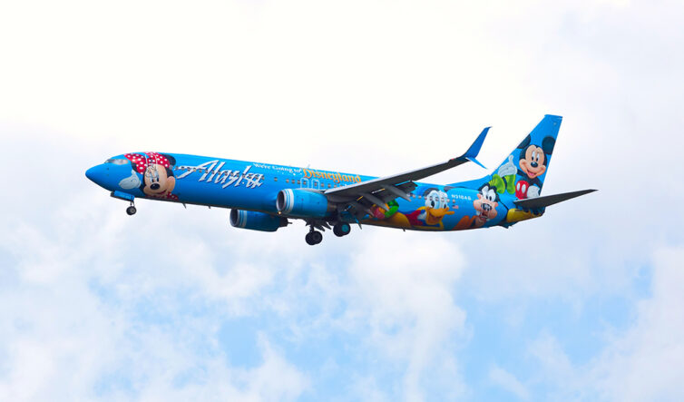 Alaska Airlines Boeing 737 (Disney Livery) 