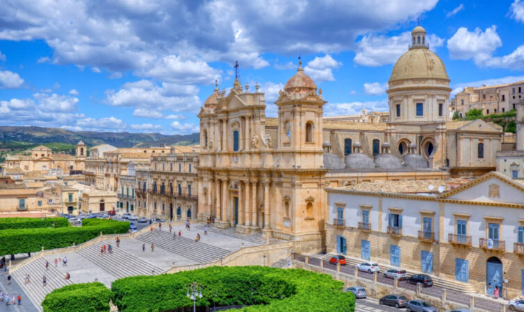 Noto, Sicily, in Italy