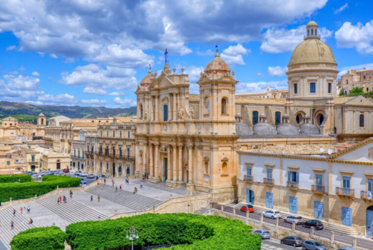 Noto, Sicily, in Italy